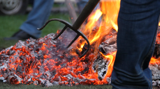Firewalk Instructor Training with Kick Ash Firewalks Glenrothes Fife Scotland