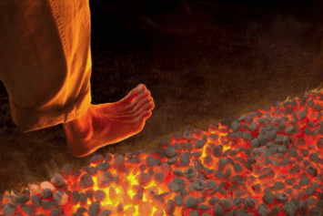 What it takes to walk on fire with Kick Ash Firewalks Scotland
